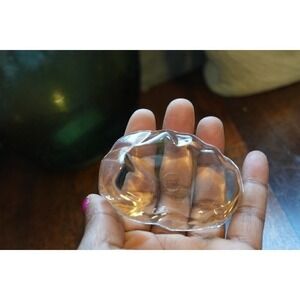 Clear Glass Paperweight Made‎ in Austria rock like shape